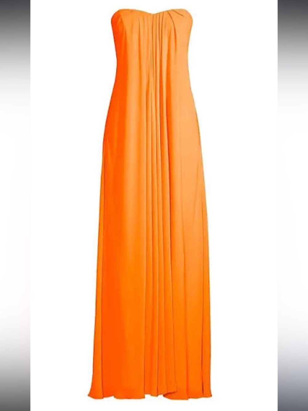 NWT Sleeveless Orange Maxi Dress - Liv Foster